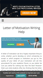 Mobile Screenshot of letterofmotivation.net
